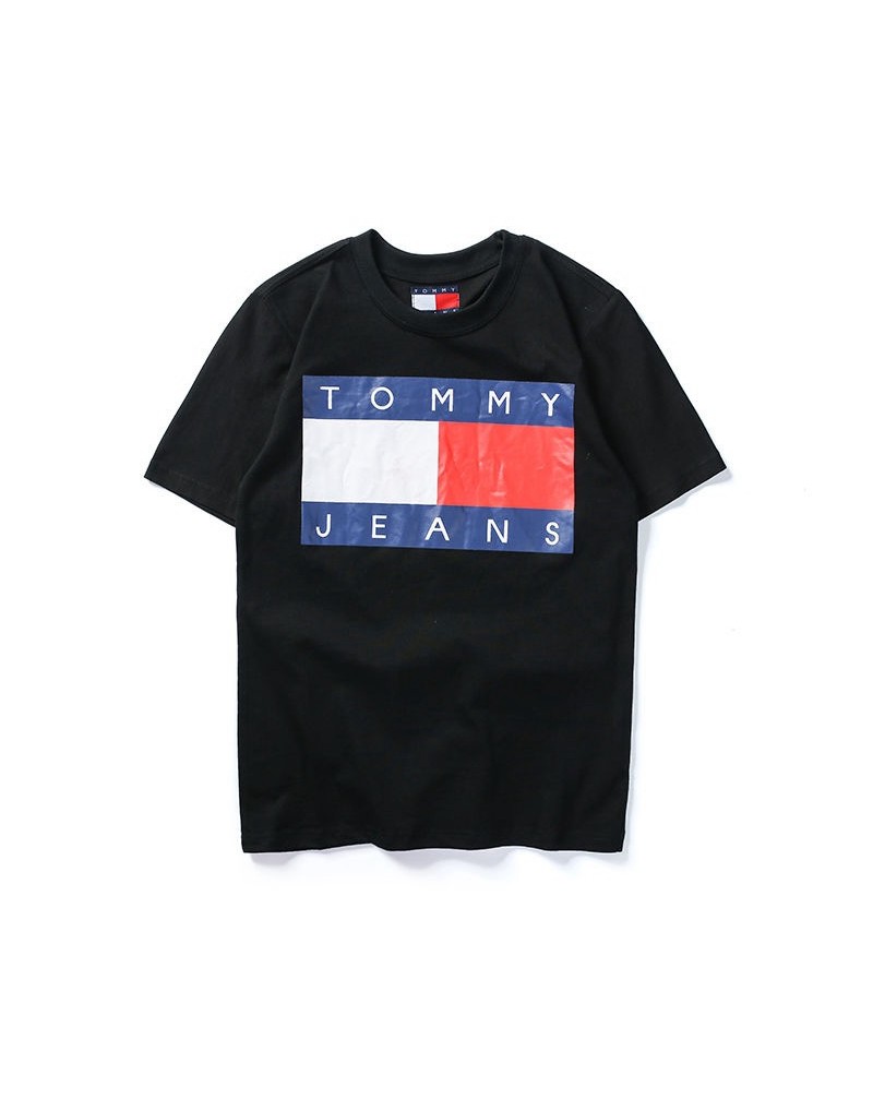 TOMMY tシャツ半袖お洒落人気トップスコットン製ソフト