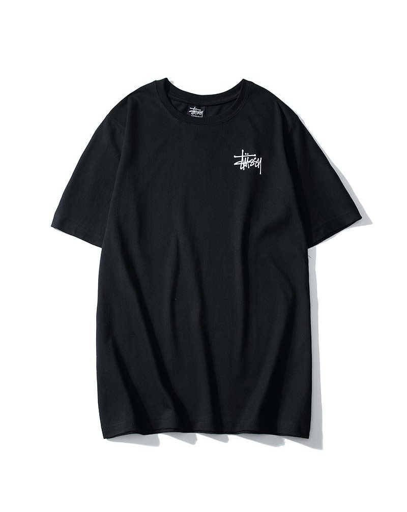 stussy tシャツ半袖 個性潮流シンプルトップス男女兼用ウェア上着コットン製ソフト