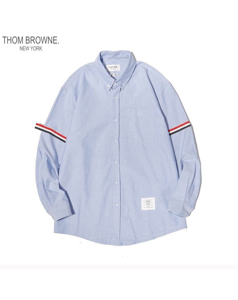 THOM BROWNE クロムハーツ シャツ 長袖 ファッション人気カジュアル トップス メンズレディース向け