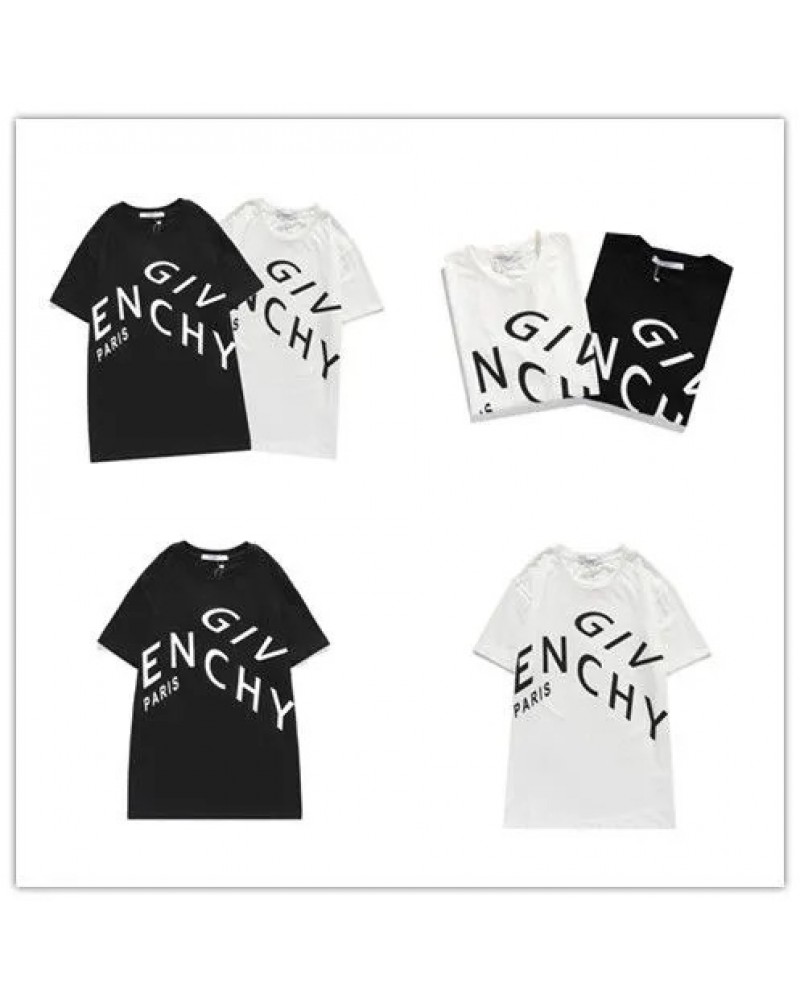 ジバンシー 半袖ｔシャツ 個性人気 ティシャツ コットン製 男女兼用 ファッションお洒落トップスウェア上着