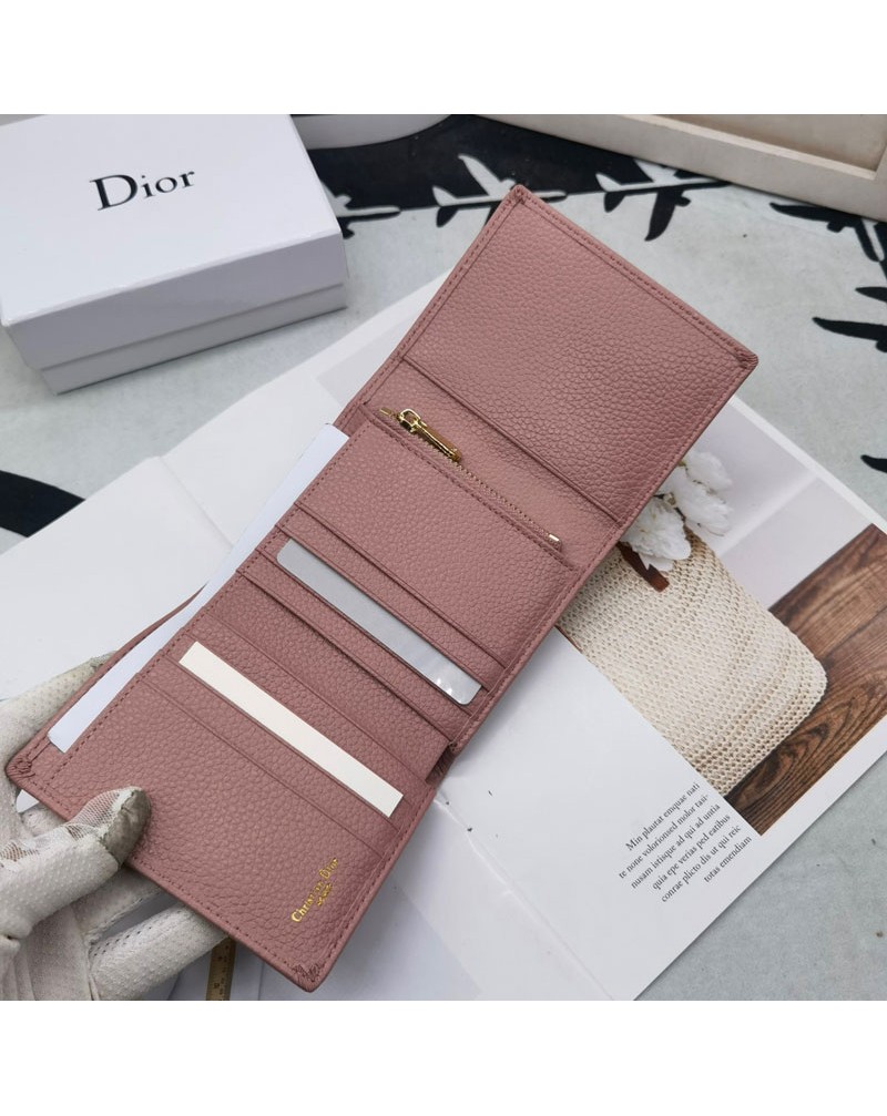 dior 短財布 お洒落優雅三つ折り財布 携帯方便 カードやお札や小銭入れ女性人気ブランド財布コピー