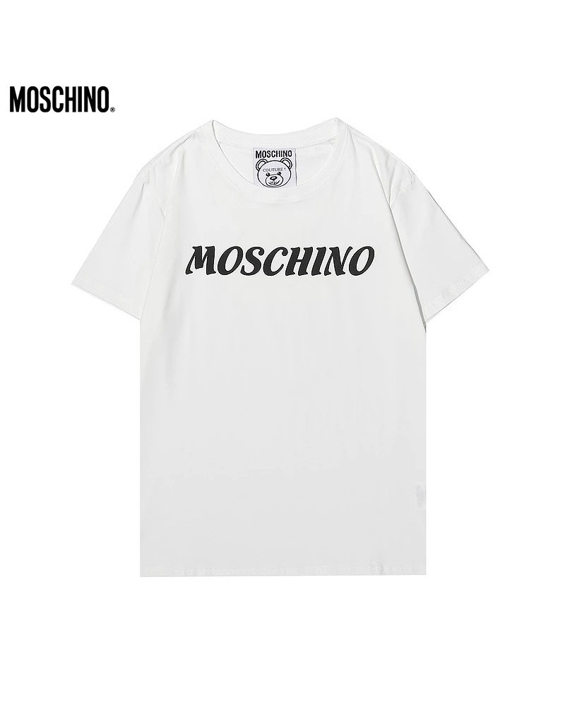 モスキーノtシャツ半袖可愛い熊付きお洒落カジュアルトップスペアお揃い人気