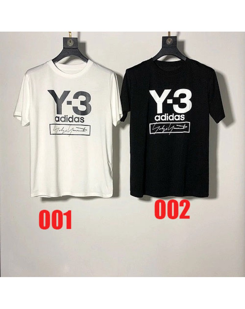 アディダスY-3tシャツ半袖ファッション人気ウェア上着トップスカジュアルスポーツ風男女兼用