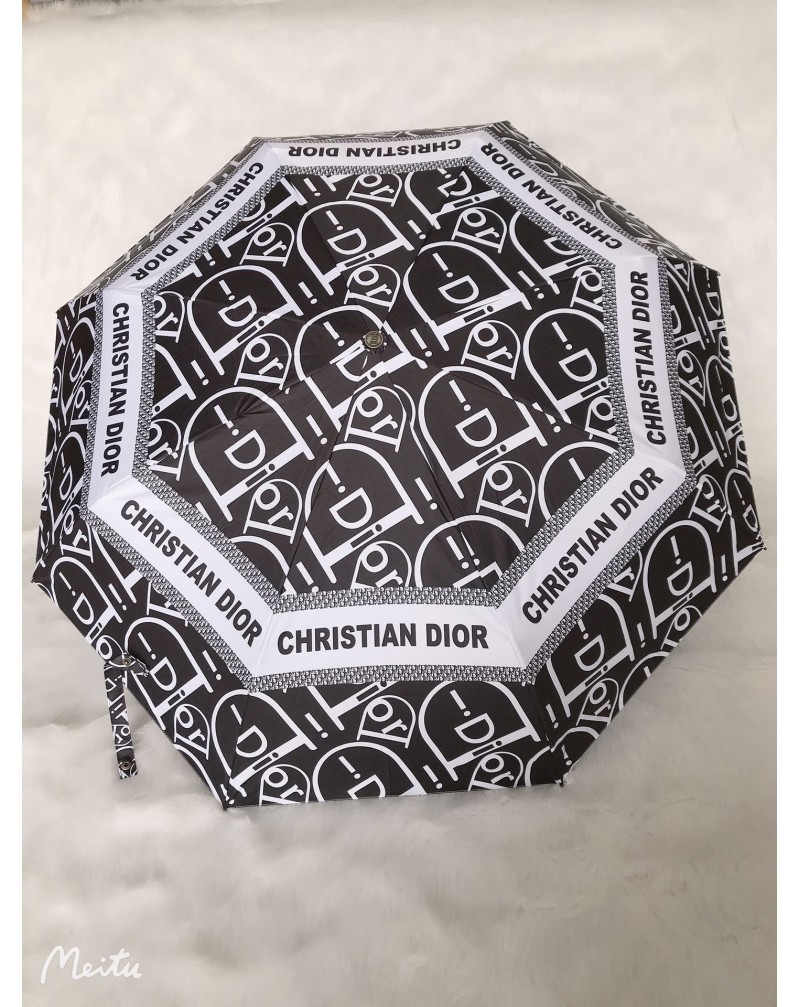 dior 傘お洒落個性晴雨兼用傘 三つ折り畳み 携帯便利 紫外線UVカット防止 自動機能付き芸能人愛用　　