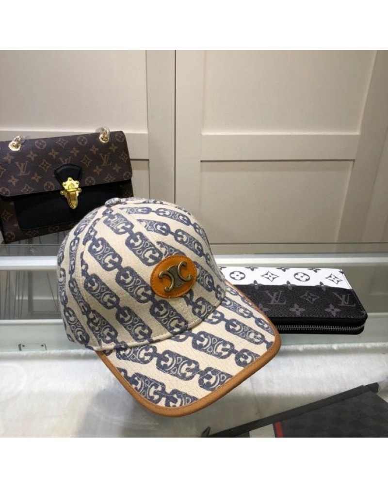 セリーヌキャップお洒落人気ブランドCELINE キャップカジュアルファッション経典キャップ