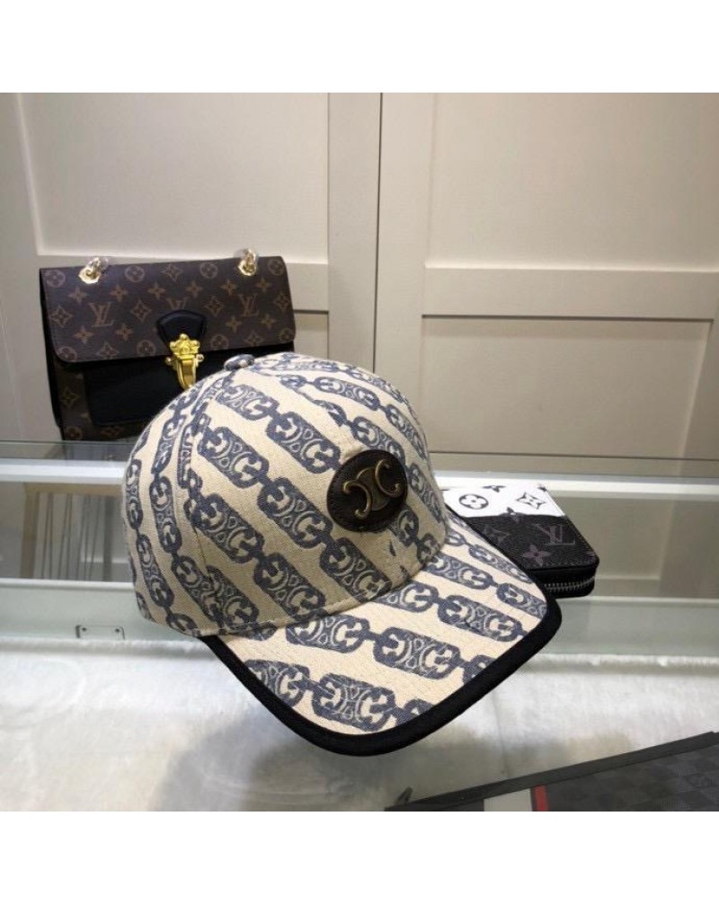セリーヌキャップお洒落人気ブランドCELINE キャップカジュアルファッション経典キャップ