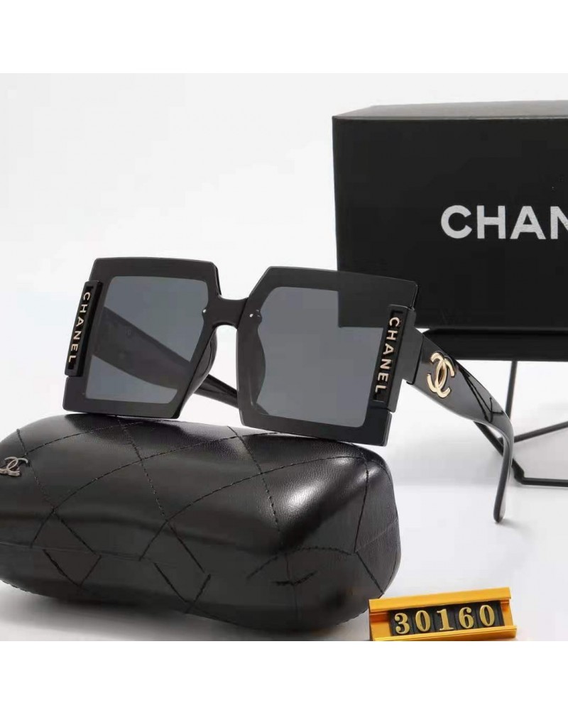 chanel サングラス高級ファッション小香風シャネルサングラスブランドメガネ偏光保護性運転外出適用