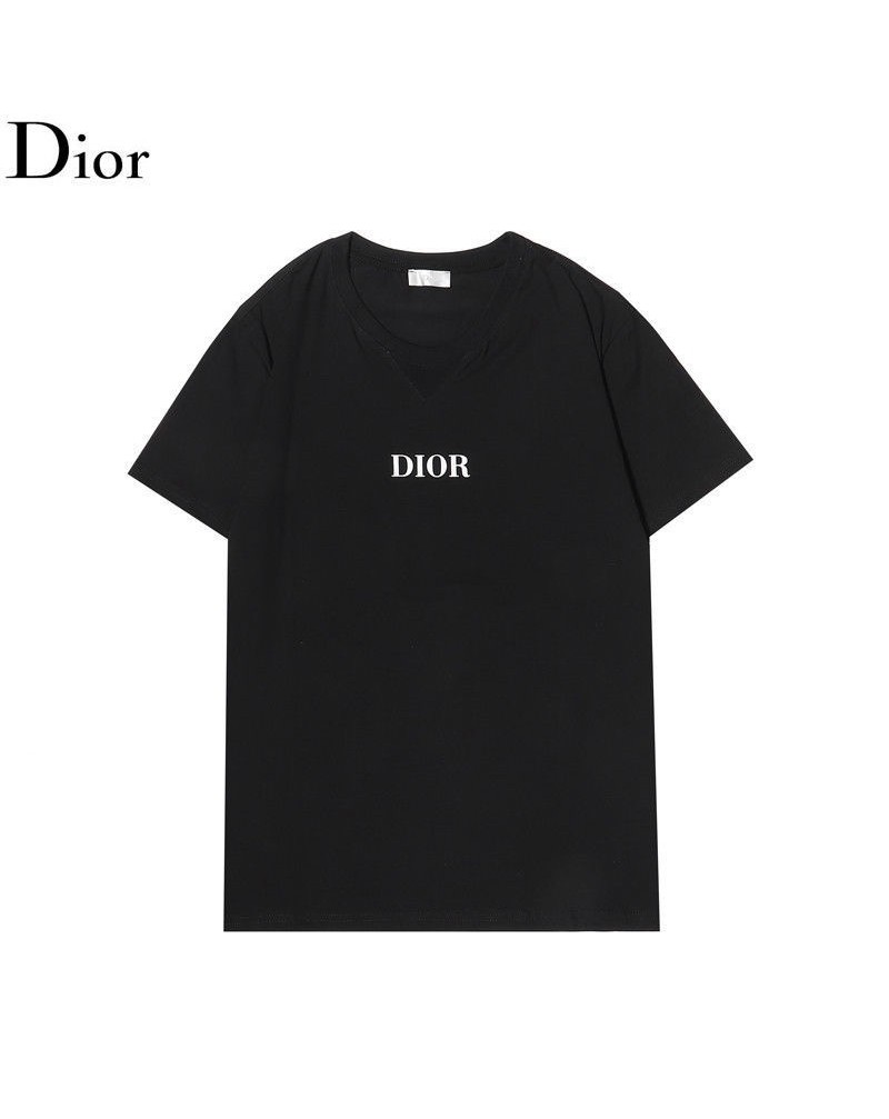 ディオールジョーダンコラボtシャツ半袖お洒落カジュアルファッション人気ティシャツ個性潮流トップス男女向け