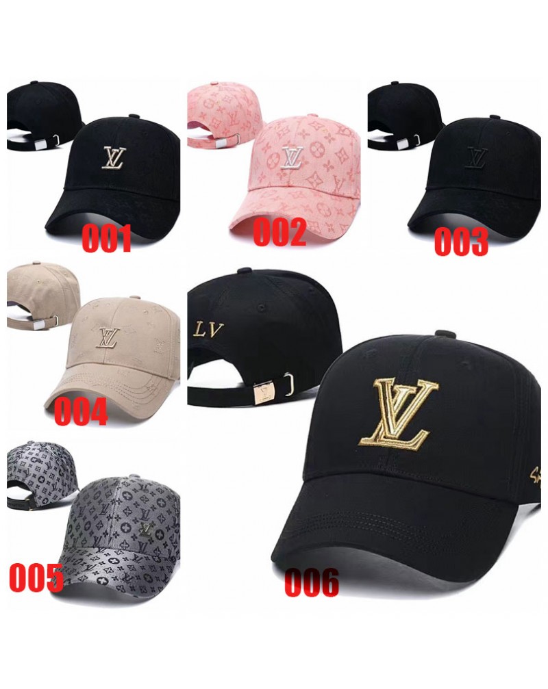 ルイヴィトン キャップお洒落刺繍金属ロゴファッツション人気vuitton キャップ大小サイズ調節可能