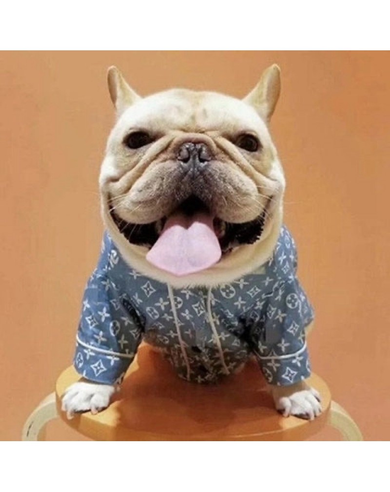 シュプリームヴィトンペット服可愛い潮流個性犬猫服