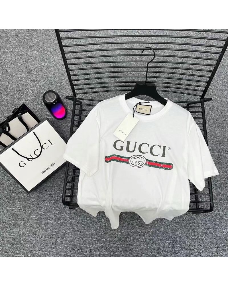 グッチtシャツ半袖カジュアルファッション人気トップスウェア上着お洒落