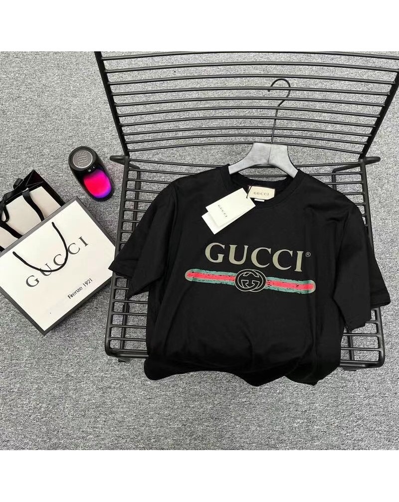 グッチtシャツ半袖カジュアルファッション人気トップスウェア上着お洒落