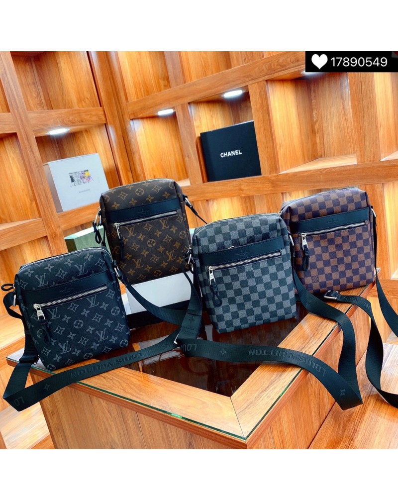 ルイ・ヴィトン ショルダーバッグお洒落ファッションブランドビジネス風バッグ男女兼用斜め掛けバッグ