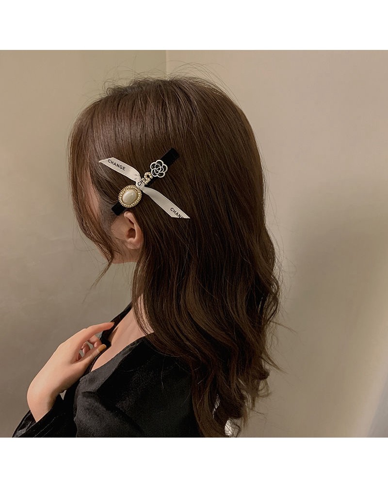 シャネルクリップお洒落小香風ヘアアクセサリー優雅高級気質