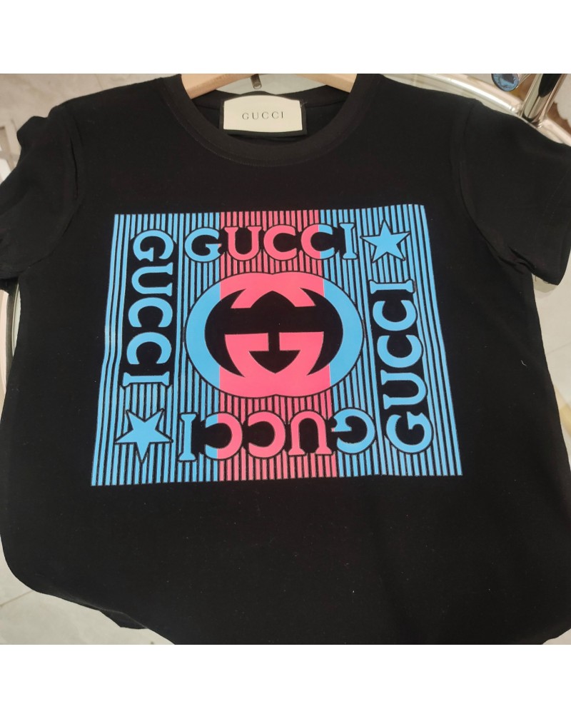 グッチｔシャツ半袖お洒落人気ティシャツトップスペアお揃い男女向けファッションカジュアル上着