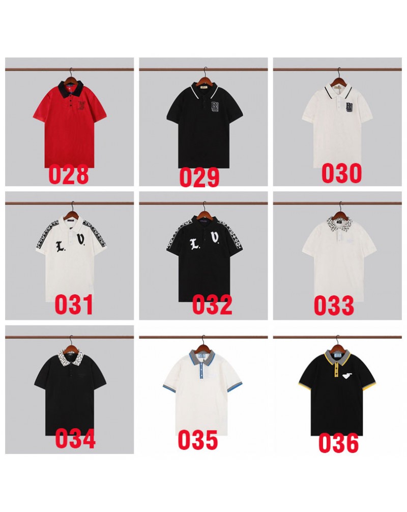 ヴィトンフェンデイバーバリージバンシーpolotシャツ半袖お洒落人気ネクティシャツトップス男女向け ヴィトンフェンデイバーバリージバンシーpolotシャツ半袖お洒落人気ネクティシャツトップス男女向け