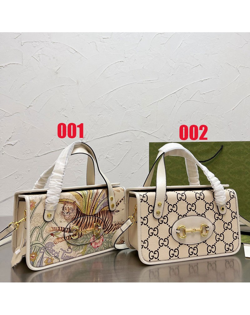 ブランドハンドバッグショルダーバッグ人気新作虎プリント付きファッションお洒落ボックス斜め掛けバッグ高品質革製