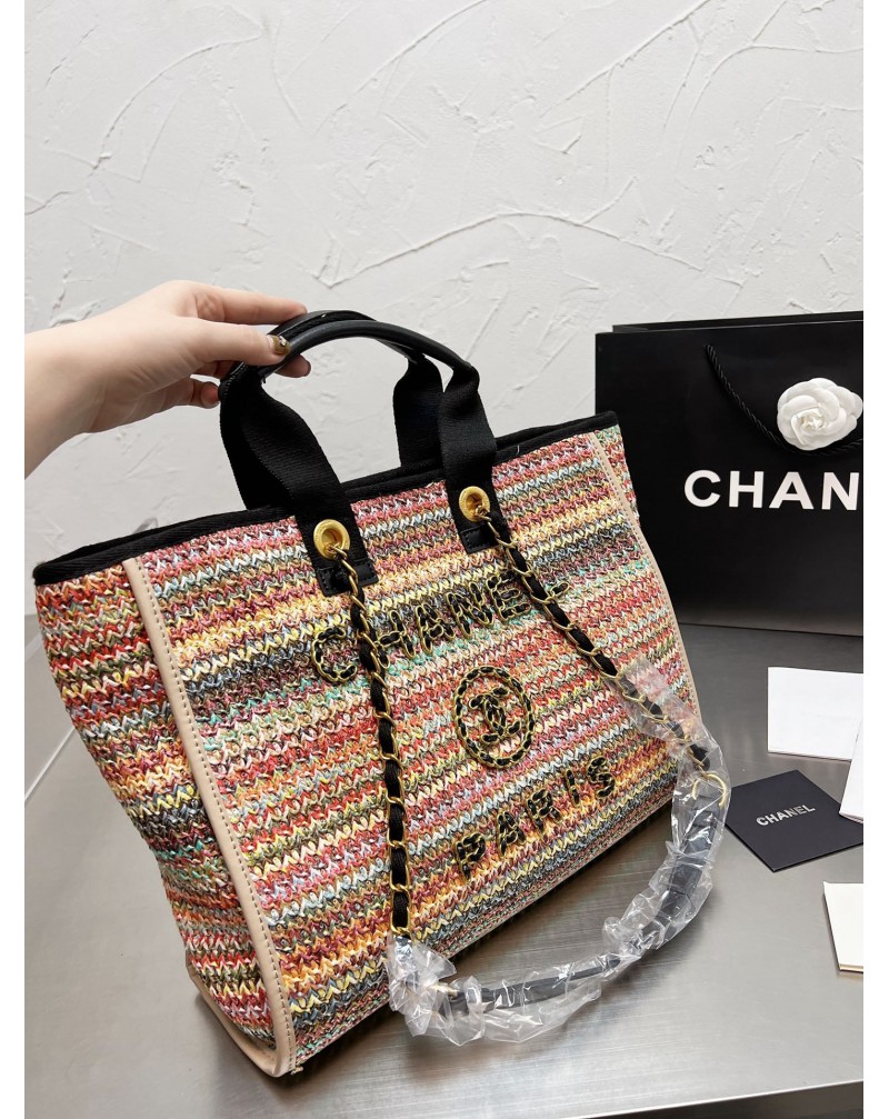 シャネルショピングバッグお洒落ボヘミアビーチバッグファッション人気新作チェーン肩紐芸能人愛用 シャネルショピングバッグお洒落ボヘミアビーチバッグファッション人気新作チェーン肩紐芸能人愛用