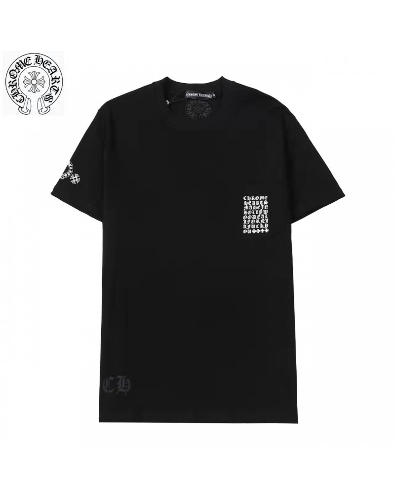 クロムハーツtシャツ半袖経典個性潮流ロゴプリント付きメンズレディース向け人気ファッション クロムハーツtシャツ半袖経典個性潮流ロゴプリント付きメンズレディース向け人気ファッション