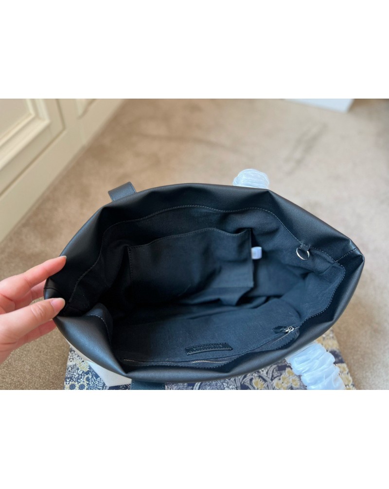 バレンシアガキャンバスバッグお洒落ファッション人気ショピングバッグ牛革のステッチ大容量