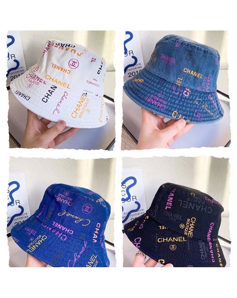 シャネル漁師の帽子お洒落個性潮流ハット男女向け超人気