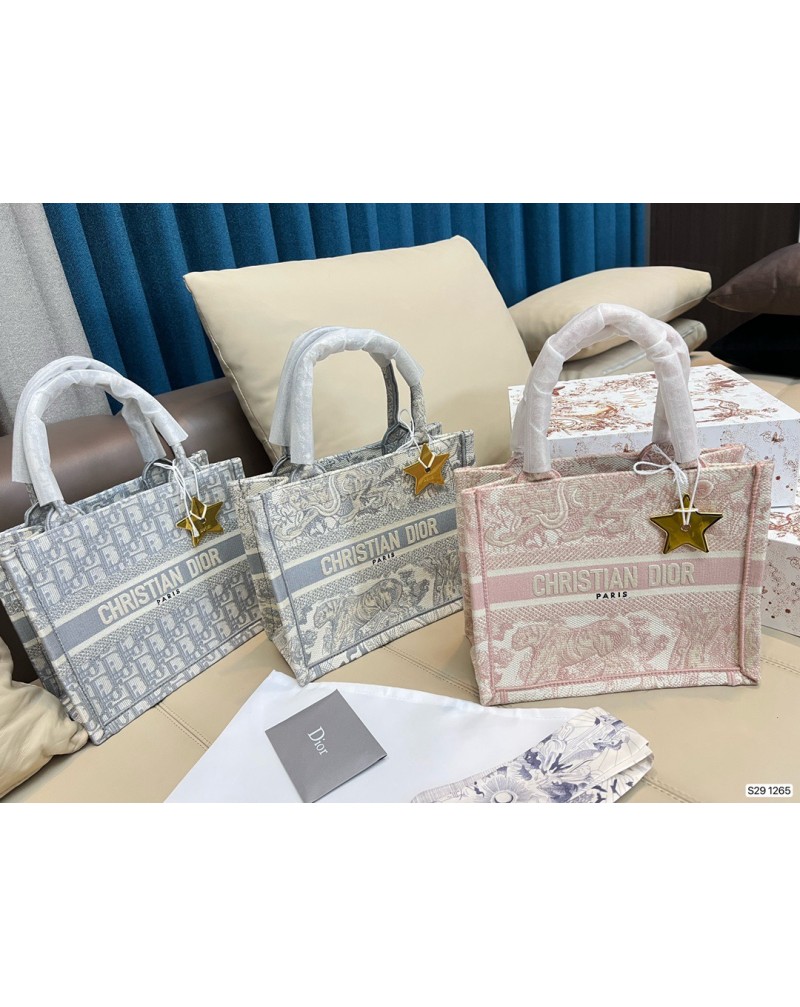 ディオールミニトートバッグお洒落人気ブランドトートバッグ最高スタイルファッションカバン女性向け星付き