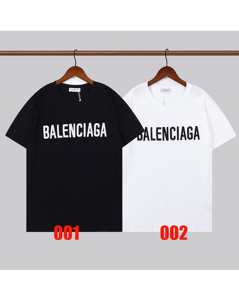 バレンシアガtシャツ半袖お洒落カジュアル韓国風ティシャツトップスペアお揃い人気上着