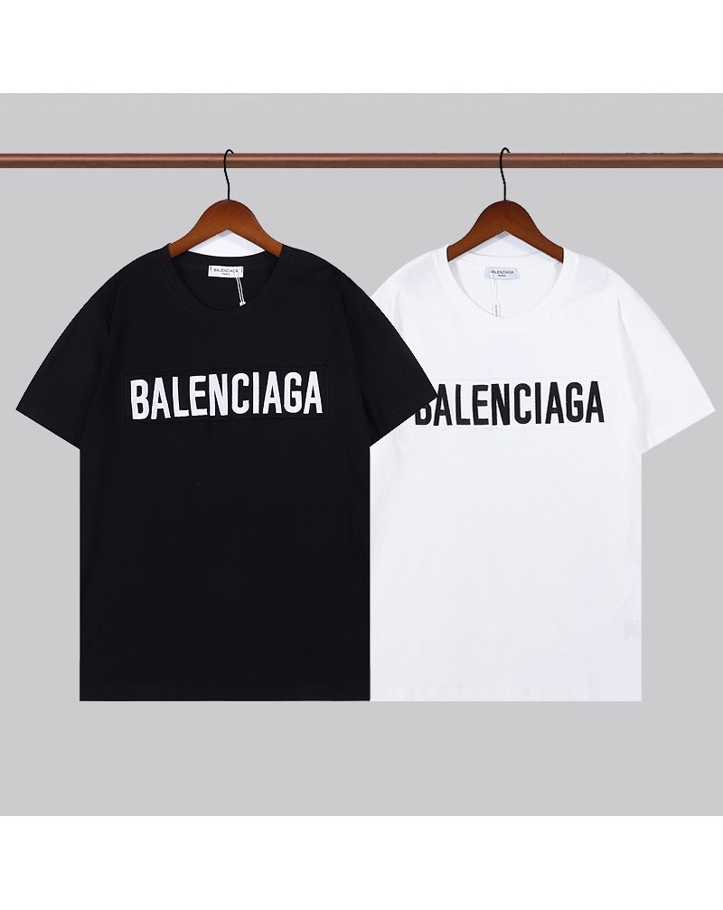 バレンシアガtシャツ半袖お洒落カジュアル韓国風ティシャツトップスペアお揃い人気上着