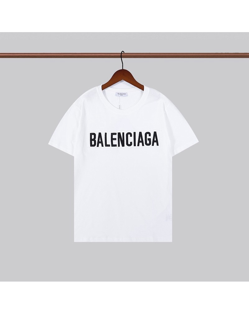 バレンシアガtシャツ半袖お洒落カジュアル韓国風ティシャツトップスペアお揃い人気上着