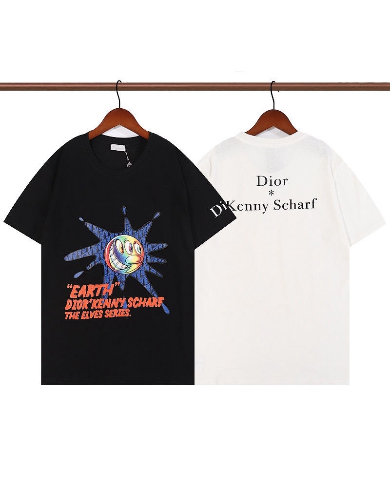 ディオール tシャツ半袖お洒落人気コットン製トップスカジュアル人気ティシャツ男女兼用 ディオール tシャツ半袖お洒落人気コットン製トップスカジュアル人気ティシャツ男女兼用