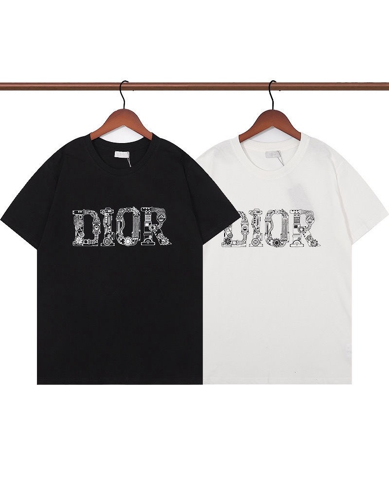 ディオール tシャツ半袖お洒落人気コットン製トップスカジュアル人気ティシャツ男女兼用 ディオール tシャツ半袖お洒落人気コットン製トップスカジュアル人気ティシャツ男女兼用