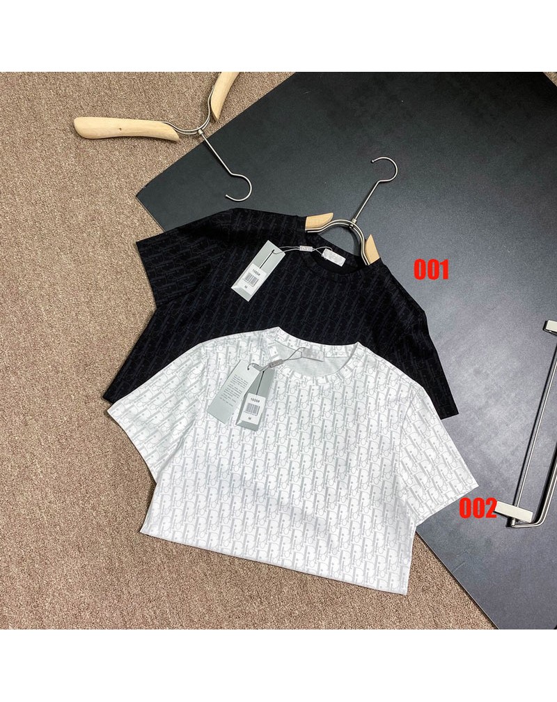 ディオールtシャツ半袖お洒落人気ティシャツコットン製トップス