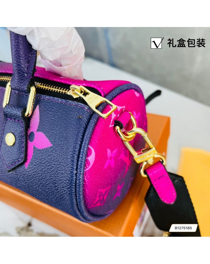 ブランド まくらバッグヴィトンお洒落混色綺麗グラデーションショルダーバック超人気