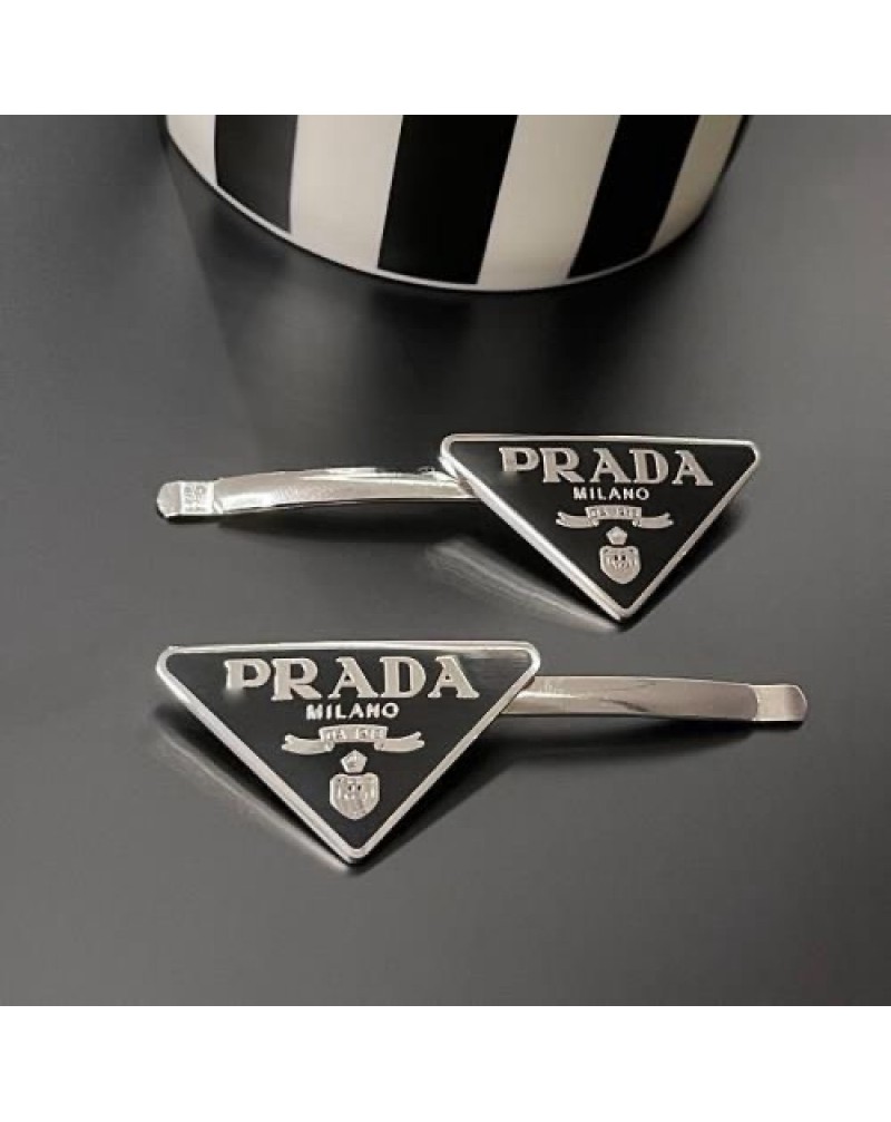 プラダヘアピンおしゃれ可愛い高級ヘアアクセサリー