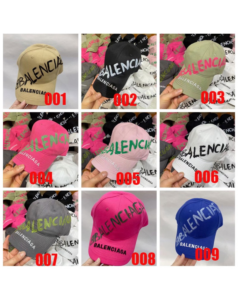 バレンシアガキャップお洒落韓国風個性野球帽子 キャップ男女兼用 バレンシアガキャップお洒落韓国風個性野球帽子 キャップ男女兼用