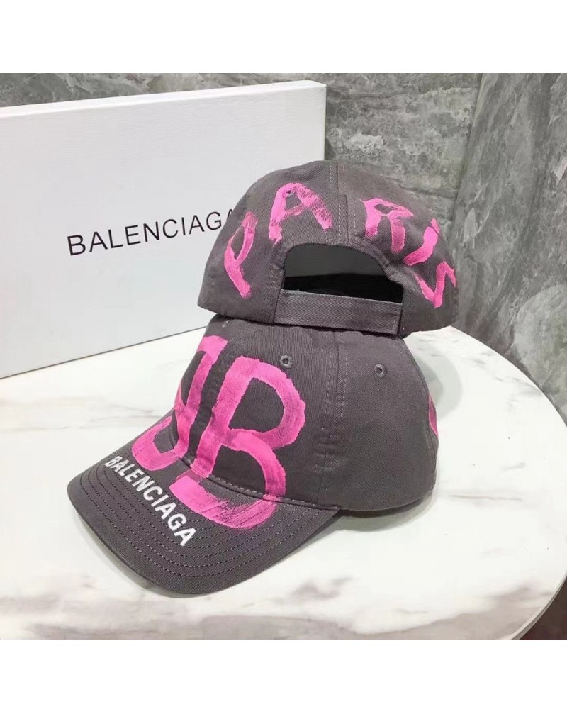 バレンシアガキャップお洒落韓国風個性野球帽子 キャップ男女兼用 バレンシアガキャップお洒落韓国風個性野球帽子 キャップ男女兼用
