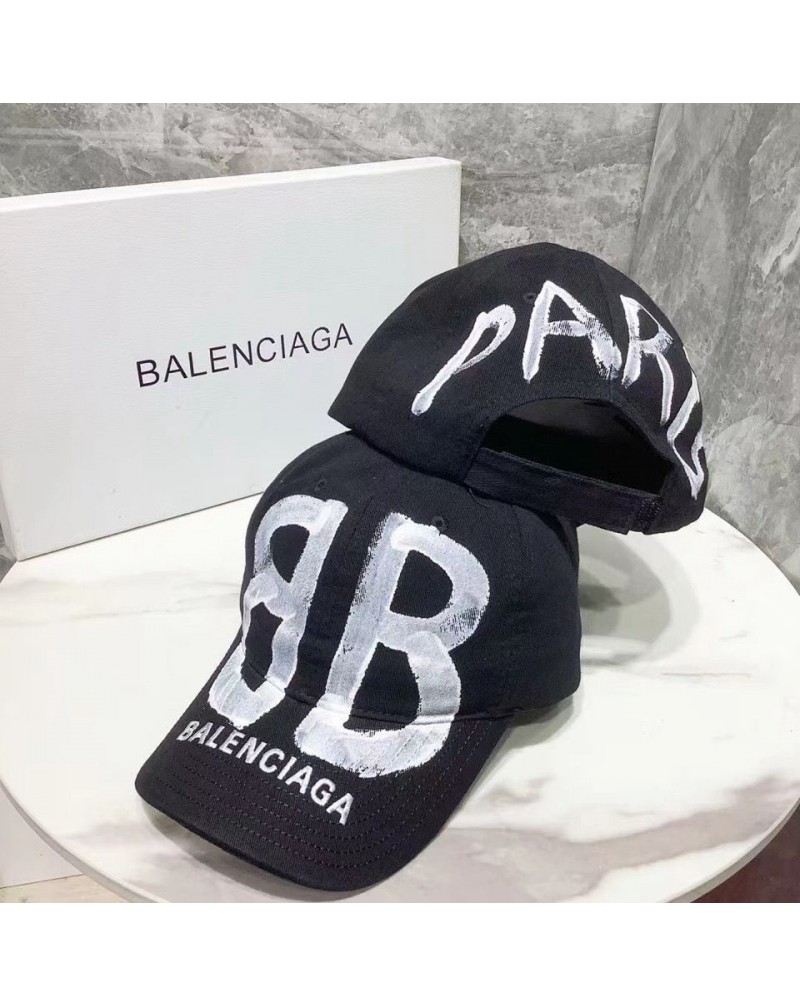 バレンシアガキャップお洒落韓国風個性野球帽子 キャップ男女兼用 バレンシアガキャップお洒落韓国風個性野球帽子 キャップ男女兼用