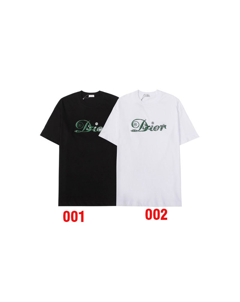 ディオールtシャツ半袖おしゃれ精緻刺繍ティシャツトップスペアお揃い人気 ディオールtシャツ半袖おしゃれ精緻刺繍ティシャツトップスペアお揃い人気
