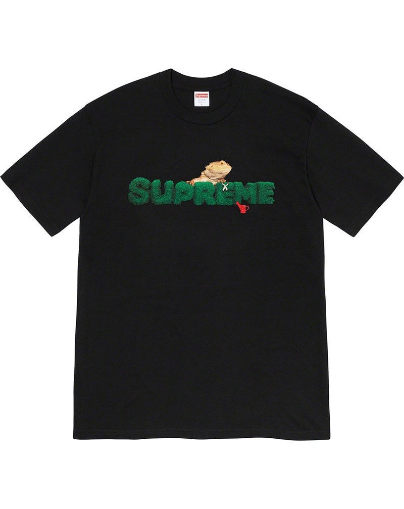 supreme tシャツ半袖個性潮流植毛ロゴ立体ファッション人気ティシャツトップス男女兼用