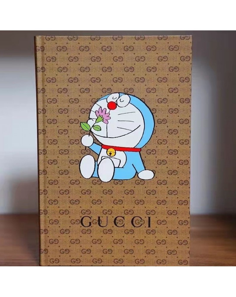 ブランドノート グッチドラえもんコラボノート可愛い おしゃれ人気