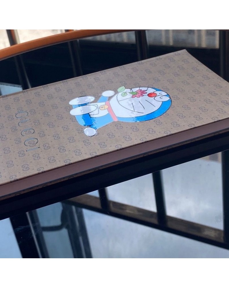 ブランドノート グッチドラえもんコラボノート可愛い おしゃれ人気