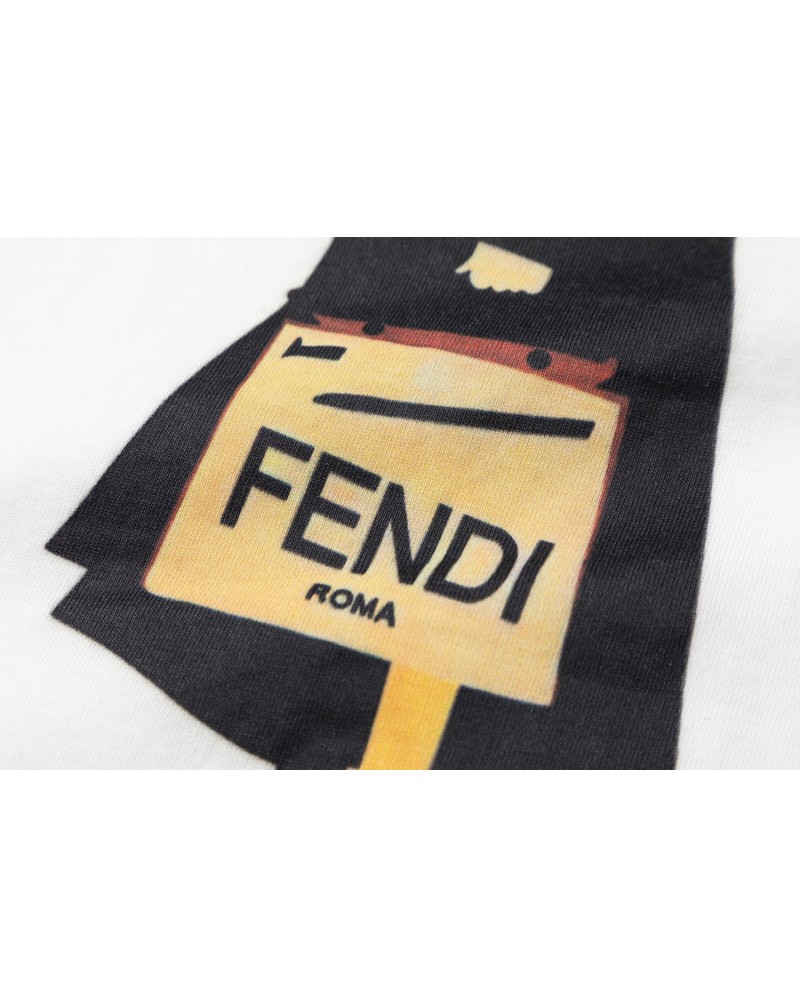 フェンデイｔシャツ半袖個性潮流ティシャツ歌手愛着トップス男女向け人気