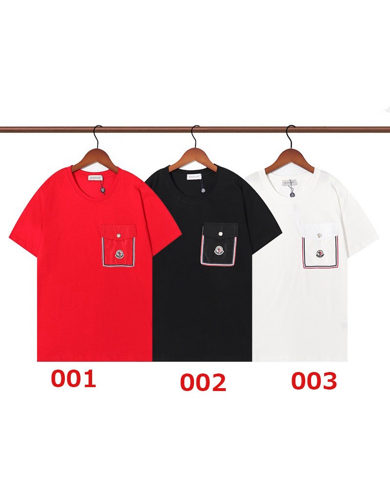 モンクレールtシャツ半袖お洒落ファッション人気半袖ティシャツコットン製トップス