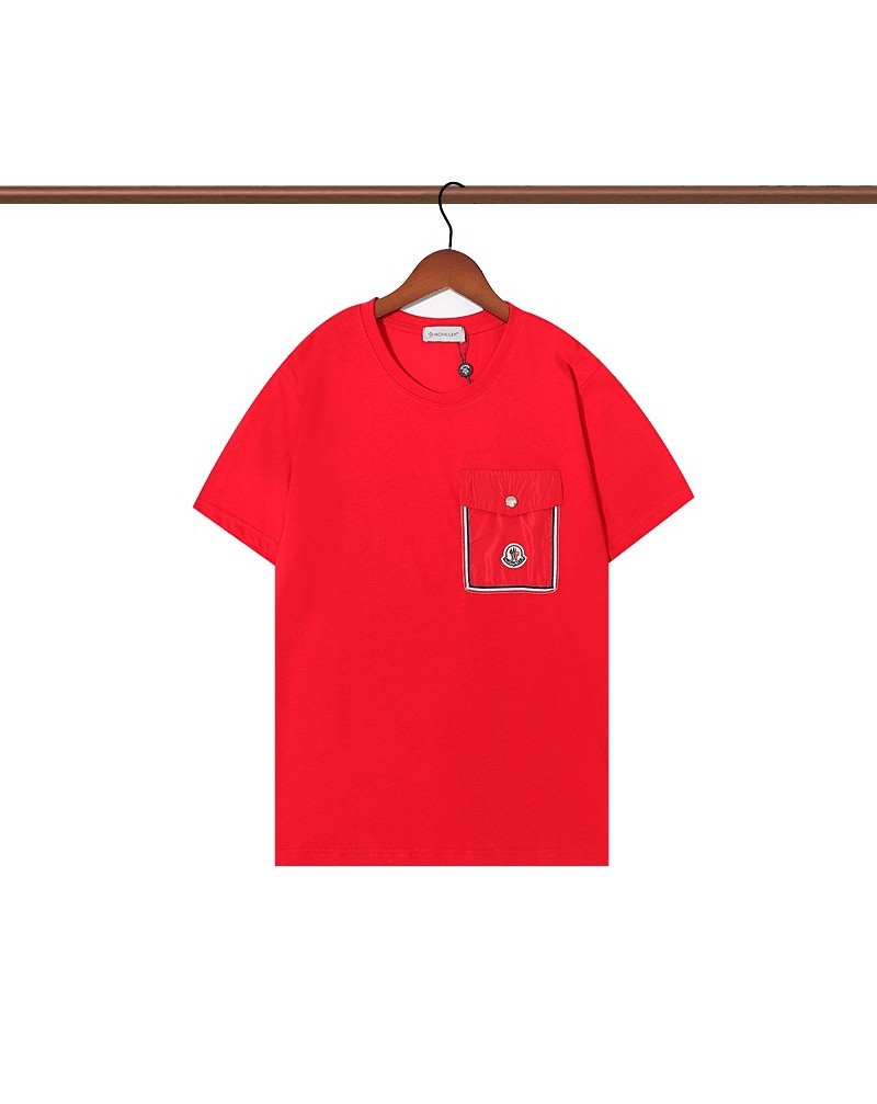 モンクレールtシャツ半袖お洒落ファッション人気半袖ティシャツコットン製トップス