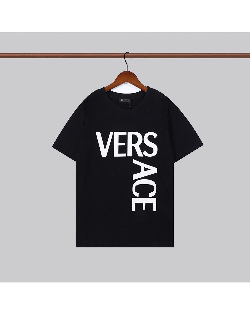 ヴェルサーチtシャツ半袖お洒落ファッションティシャツ個性カジュアル上着男女兼用トップス