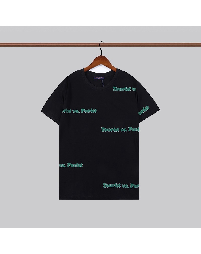 ヴィトン半袖tシャツ男女向け人気ティシャツトップスコットン製植の绒ファッション新作上着芸能人愛着