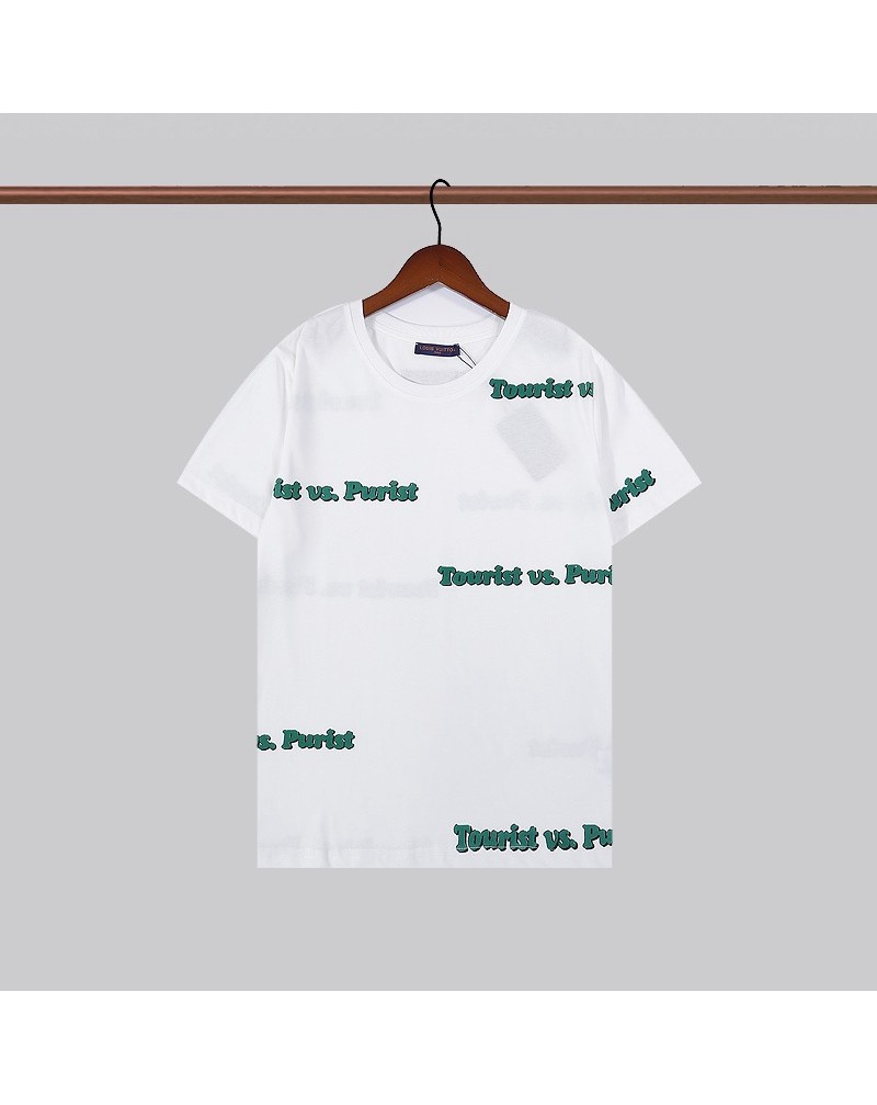 ヴィトン半袖tシャツ男女向け人気ティシャツトップスコットン製植の绒ファッション新作上着芸能人愛着