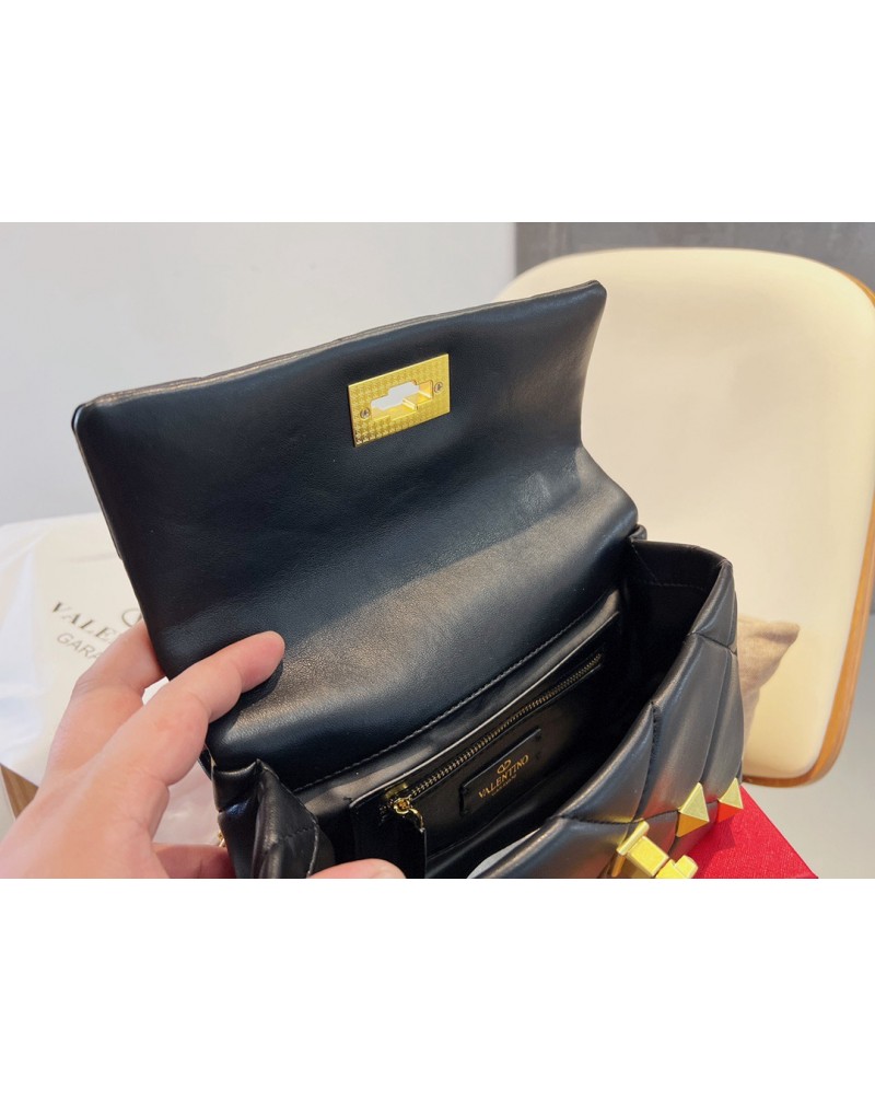 バレンチノショルダーバッグファッション高級革製りペット付きハンドバック芸能人セレプ愛用お洒落カバン
