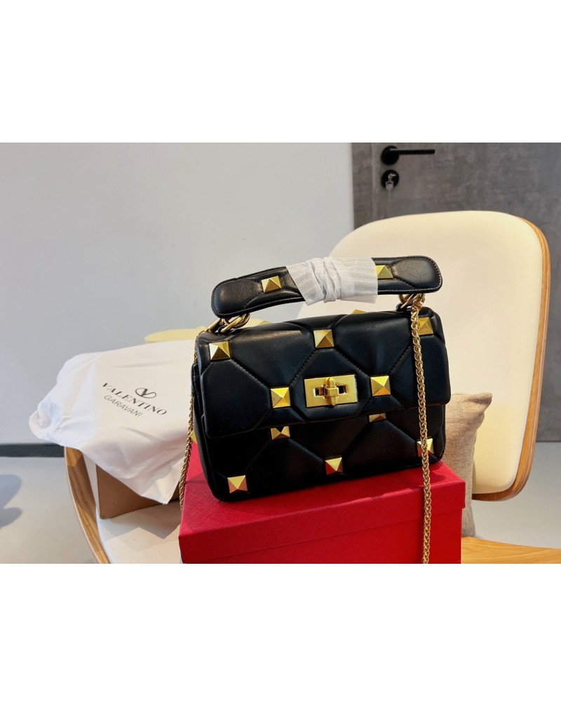 バレンチノショルダーバッグファッション高級革製りペット付きハンドバック芸能人セレプ愛用お洒落カバン