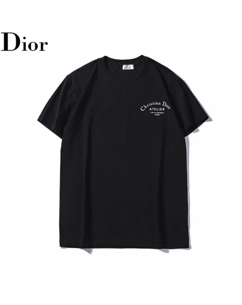 ディオール tシャツ半袖お洒落人気ティシャツトップスカジュアルファッショントップスメンズレディース向け